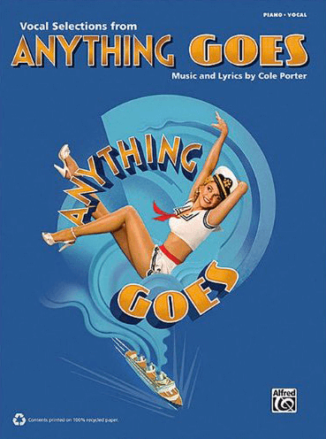 Anything Goes (2011 Revival) Piano/Vocal Selections Songbook 